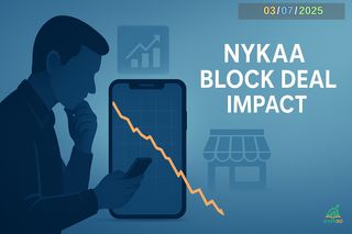 Nykaa में बड़ी Block Deal: शेयर 5% क्यों गिरा और अब निवेशकों को क्या करना चाहिए?